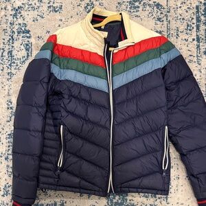 Colorful Men's Puffer Jacket